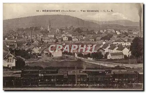 Hericourt Cartes postales Vue generale (train)