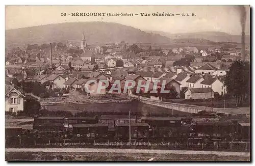 Hericourt Cartes postales Vue generale (train)