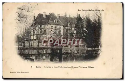 Lure Cartes postales Hotel de la sous prefecture installe dans l&#39ancienne abbaye