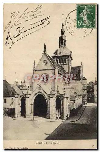 Gray Cartes postales Eglise ND