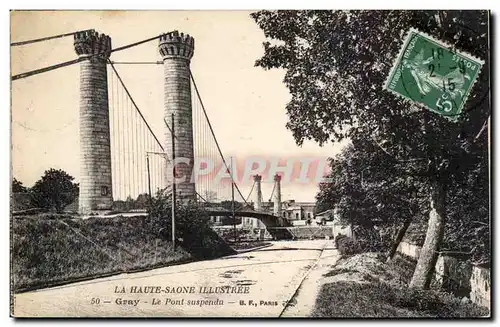 Gray Cartes postales Le pont suspendu