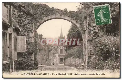 Montfort l&#39amaury Cartes postales Porte Dardoul ancienne entree de la ville