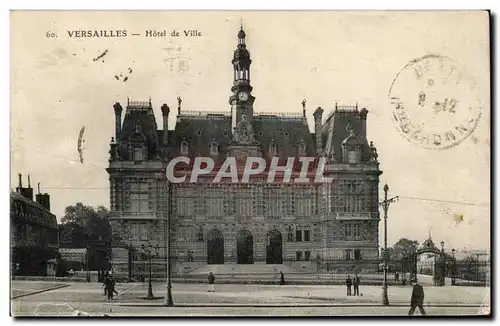 VErsailles Cartes postales Hotel de ville