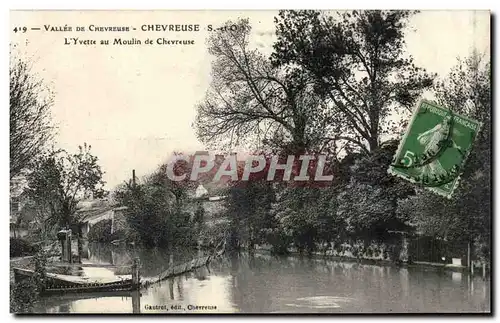 Vallee de Chevreuse Ansichtskarte AK Chevreuse L&#39yvette au moulin de Chevreuse