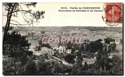 Cartes postales Vallee de Chevreuse Panorama de Senlisse et de Garnes