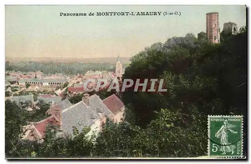 Cartes postales Panorama de Montfort L&#39amaury