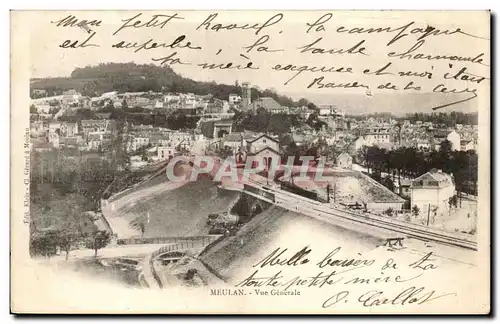 Meulan Cartes postales Vue generale