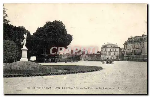 Saint Germain en Laye Cartes postales Entree du parc Le parterre