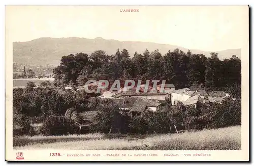 Ansichtskarte AK Environs de Foix Vallee de la Barouillere Brassac Vue generale