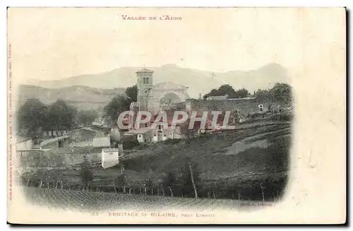 Cartes postales Vallee de l'aude Eermitage St Hilaire pres Limoux