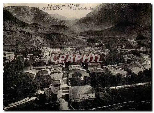 Quillan - Vue Generale -- Cartes postales