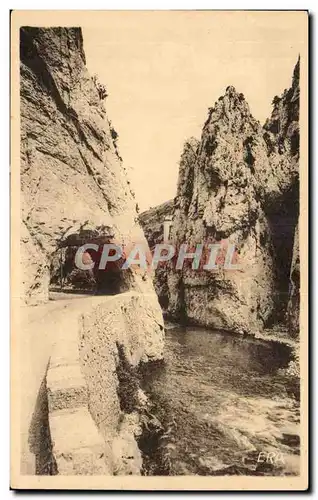 Les Gorges de L'Aude - La Sortie de Trou de Cure -- Cartes postales