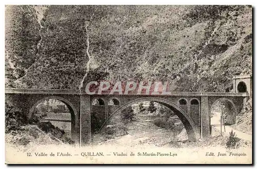 Quillan - Viaduc de St Martin Pierre Lys -- Cartes postales