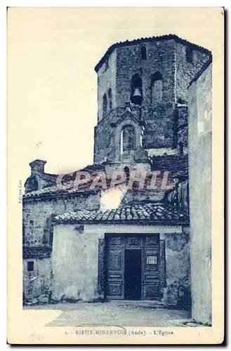 Rieux Minervois - L&#39Egise - Cartes postales