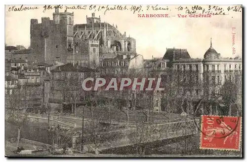 Narbonne - Vue Generale - Cartes postales