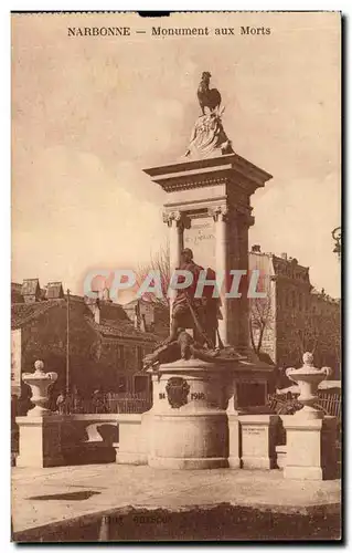 Narbonne - Monument aux Morts - Ansichtskarte AK