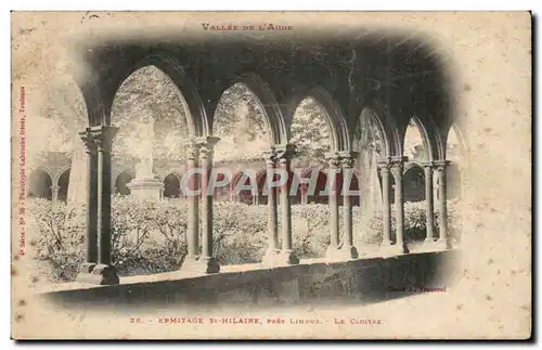 ERmitage de St Hilaire pres Limoux Cartes postales Le cloitre