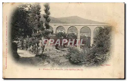 Cartes postales Viaduc de la PRadelle pres Quillan
