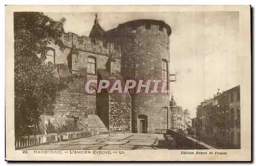 Narbonne Cartes postales L'ancien eveche