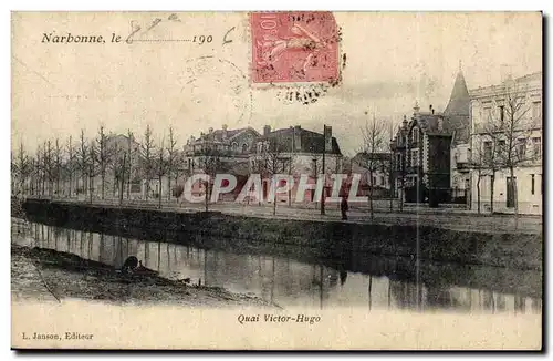 Narbonne Cartes postales Quai Victor Hugo