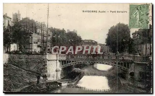 Narbonne Cartes postales Pont Voltaire