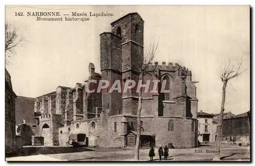 Ansichtskarte AK Narbonne Musee lapidaire Monument historique