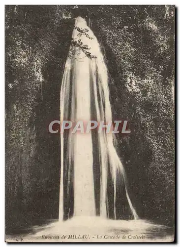 Environs de Milau - La Cascade de Creissels - Cartes postales