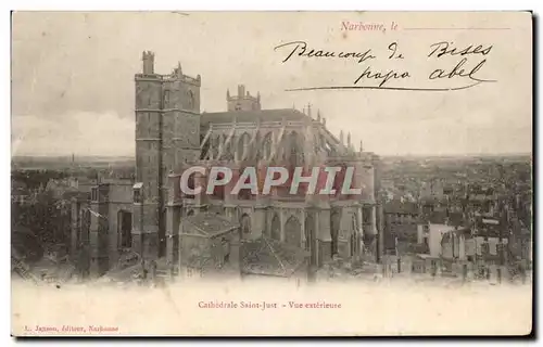 Narbonne - Cathedrale Saint Jean - Vue exterieure - Cartes postales