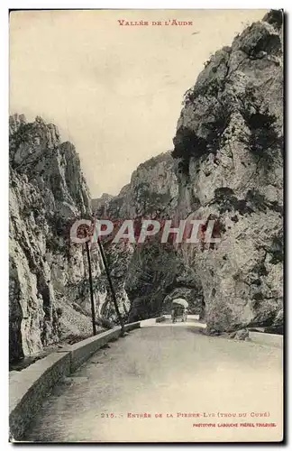 Entree de la Pierre Lys trou du cure - Cartes postales