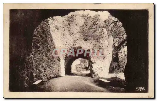 Gorges de L&#39Aude - Defile de Pierre Lys La route taillee dans le roc - Cartes postales