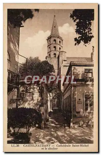 Castelnaudary - Cathedrale Saint Michel et le clocher - Ansichtskarte AK