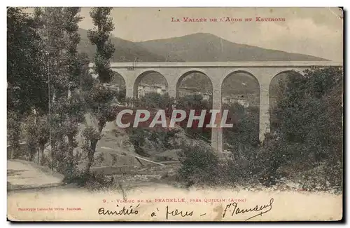 Cartes postales Vallee de l'Aude et environs Viaduc de la Pradelle pres Quillan