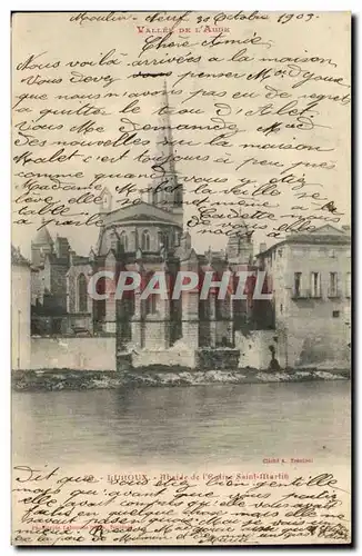 Cartes postales Limoux Abside de l'eglise Saint martin