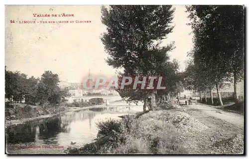 Limoux Cartes postales Vue sur l&#39Aude et le clocher