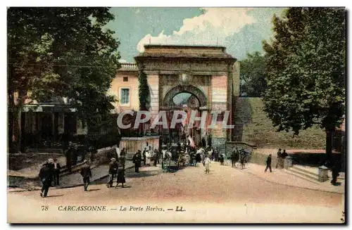 Carcassonne Cartes postales La porte Barbes