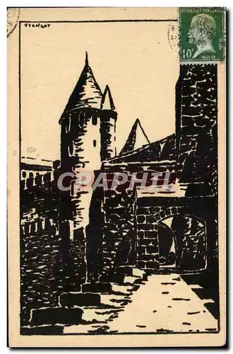 Carcassonne Cartes postales Yvan Got