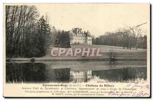 Epinay sur Orge Cartes postales Chateau de Sillery