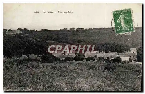 Sermais Cartes postales Vue generale