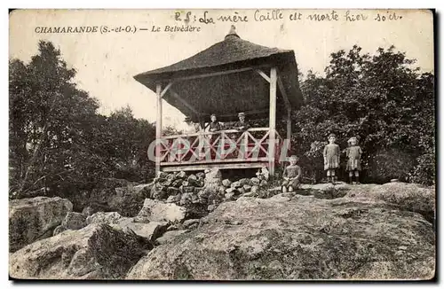 Chamarande Cartes postales le Belvedere