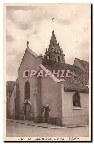 La Ville du Bois Cartes postales L'eglise