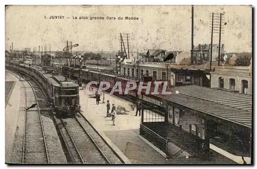 Juvisy Cartes postales La plus grande gare du monde