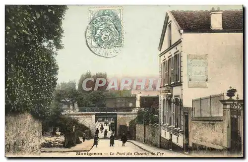 Montgeron Cartes postales Le pont du chemin de fer