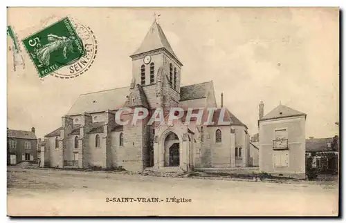 Saint Vrain Cartes postales L&#39eglise