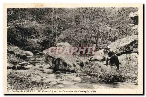 Vallee de Chevreuse Cartes postales Les cascades de CErnay la Ville