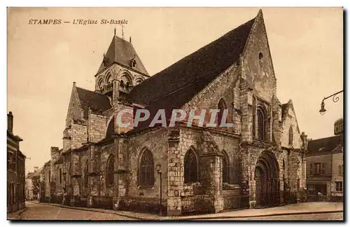 Etampes Ansichtskarte AK L&#39eglise St Basile