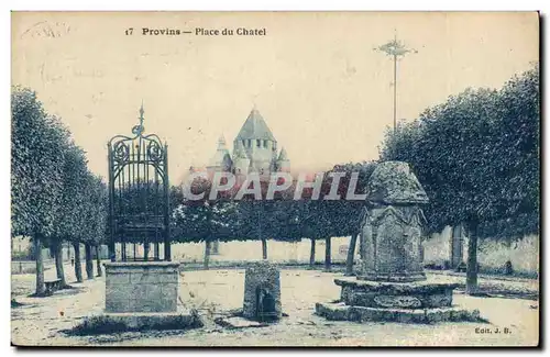 Provins Cartes postales Place du Chatel