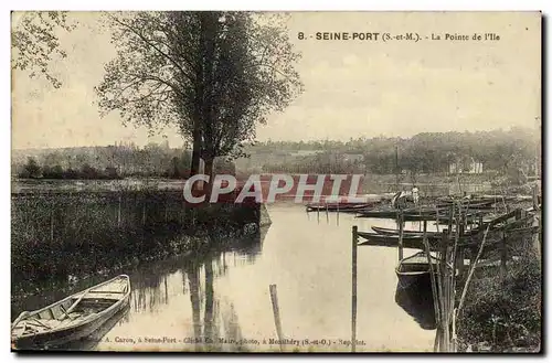 Seine Port Cartes postales La pointe de l&#39ile