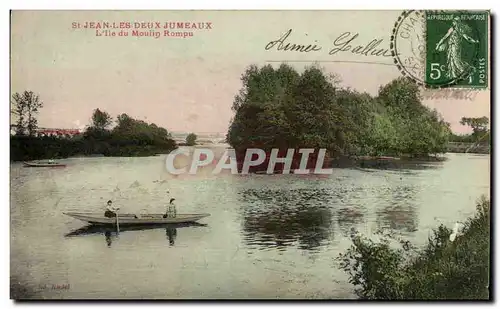 Saint Jean les deux jumeaux Cartes postales L&#39ile du moulin rompu