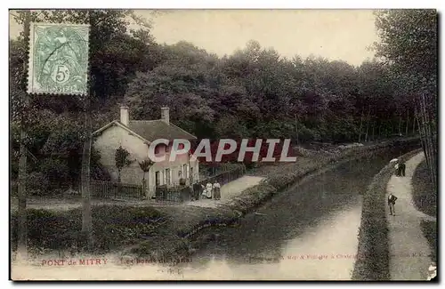 Pont de Mitry Cartes postales Les bords du canal