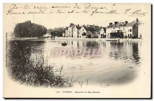 Samois - Quartier du Bas Samois Cartes postales